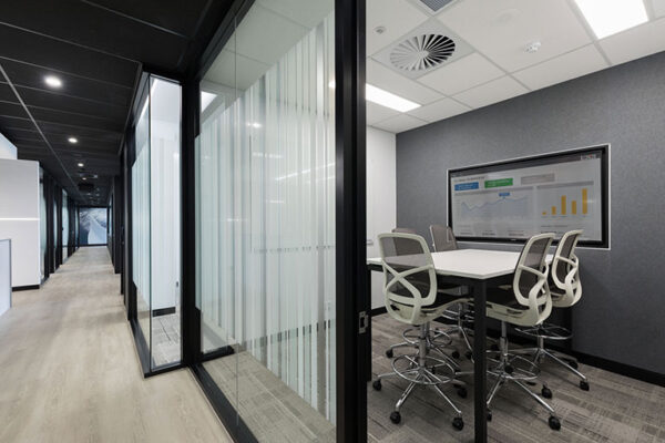 Serviced office meeting room