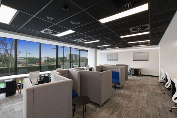 Coworking space at Milton office