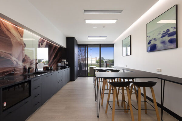 Milton office shared kitchen